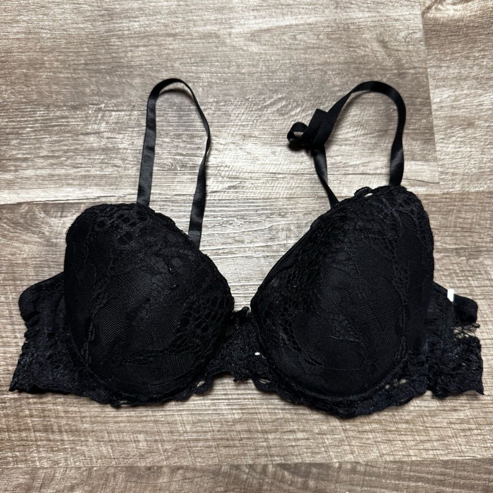 Marilyn Monroe Black Bra Size 34B